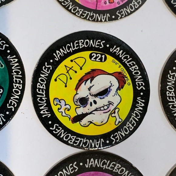 POGS skeleton Janglebones slammer whammer asst lot - Picture 10 of 12